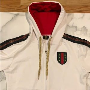 Gucci hoodie/cardigan